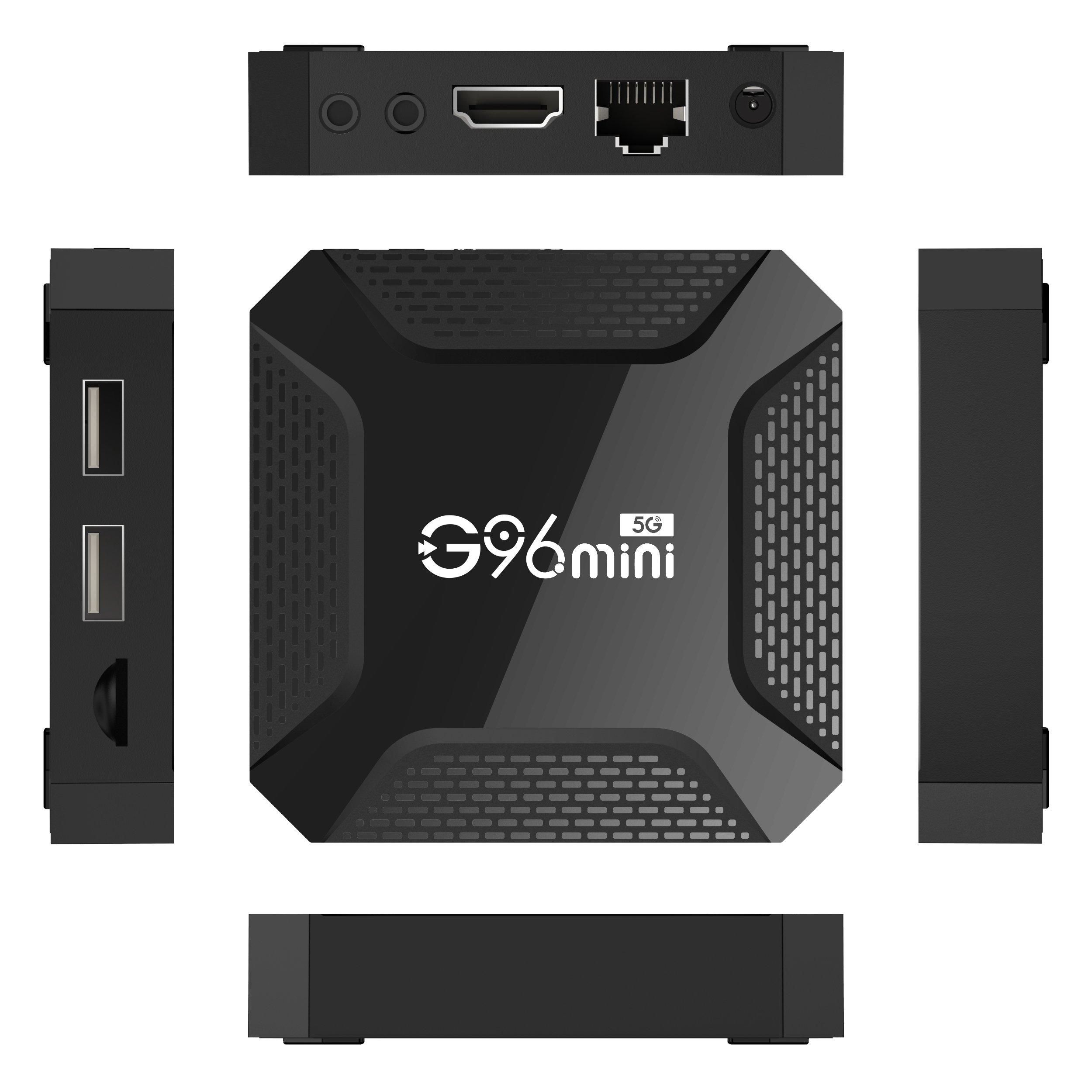 YUNDOO Custom OEM High Quality 16G 32G 64G 5G 2.4G WIFI Set Top TV Box Android 4K Smart Tvbox android tv box