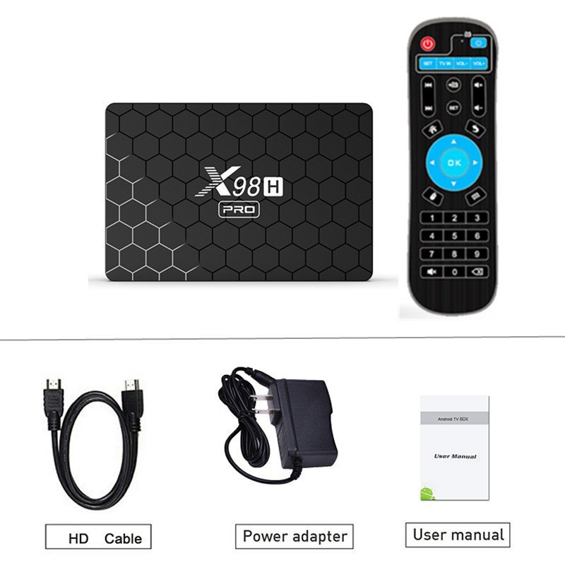 Wholesale Smart TV Box Android 12.0 4k Dual Wifi 6 Android TV Box 4 RAM 64 ROM Set Top Box