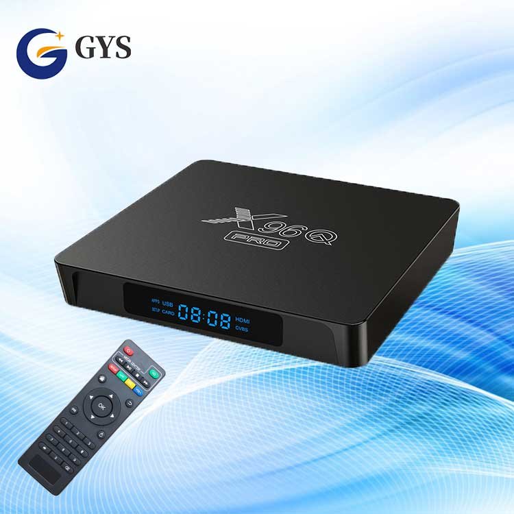 GYS Factor X96Q PRO Android 10.0 TV Box X96Q PRO 2+16GB 2.4G/5G Dual Band WiFi Allwinner H313 Android Tv Box X96Q PRO