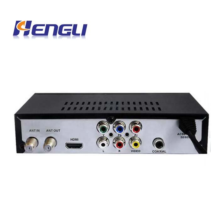 USB Media player Free To Air MPEG4 Digital Channel Decodificador ISDB-T Set Top Box OEM Hengli digital set-top box