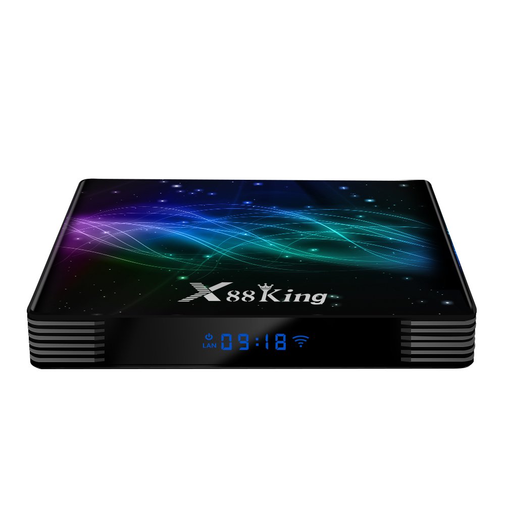 X88 King 4K TV Box 4GB/128GB Amlogic S922X Android 9.0 OS 2.4G/5G Dual wifi BT 5.0 1000M LAN 4K Google Play Store Set Top Box