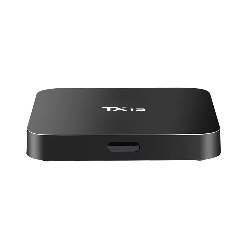 High Quality Smart TV Box 2.4G/5Ghz Wifi Strong 4K Amlogic S905Y4 TV Box Android TX12 Set Top Box Tv