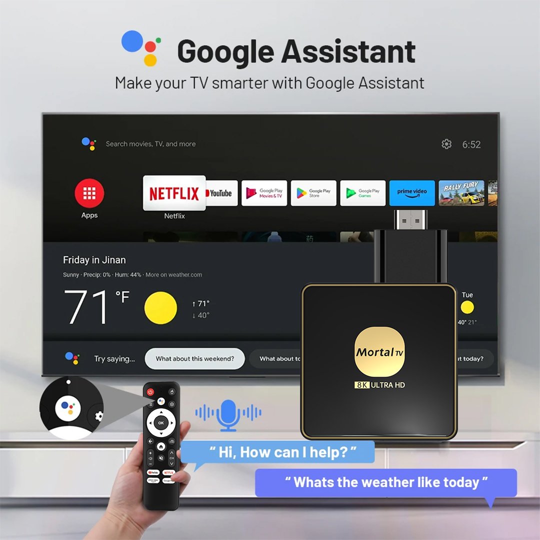 Hot selling Android13 8K Strong 4K UHD Mortal T3 IPTV Box 2GB16GB ATV RK3528 8K HD Dual WiFi6+BT 5.0 for USA UK Android TV box