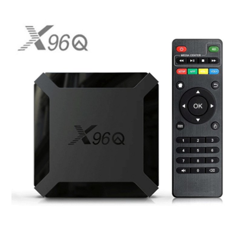 original X96Q Allwinner h313 android 10 4k set top box 2gb 16gb X96Q smart media player tv box