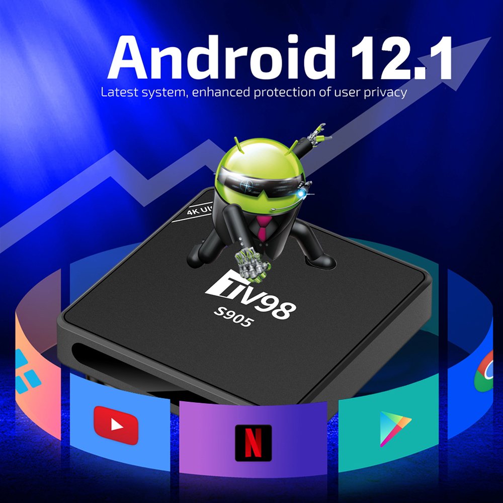 Best tv box TV98 S905 Allwinner Set-top 1GB Box Android 12.1 smart TV Box