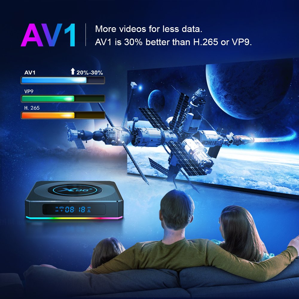 Extraott Smart TV X96X4 Box 4k stable smarter pro Xtream Player live Android TV box