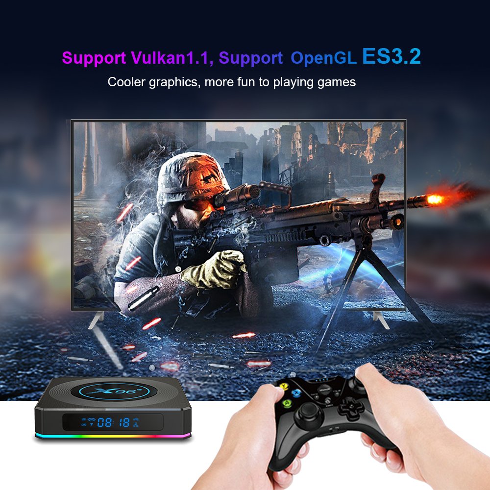 Extraott Smart TV X96X4 Box 4k stable smarter pro Xtream Player live Android TV box