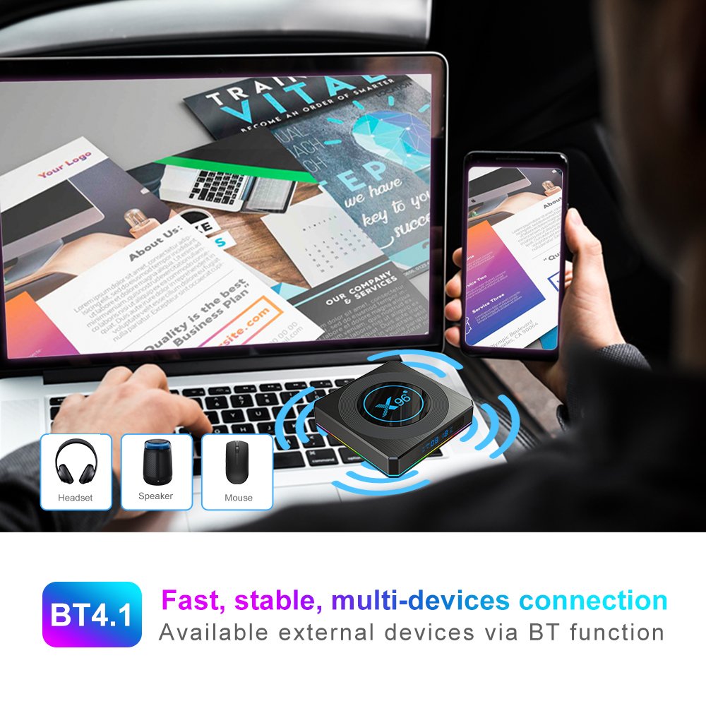 Extraott Smart TV X96X4 Box 4k stable smarter pro Xtream Player live Android TV box