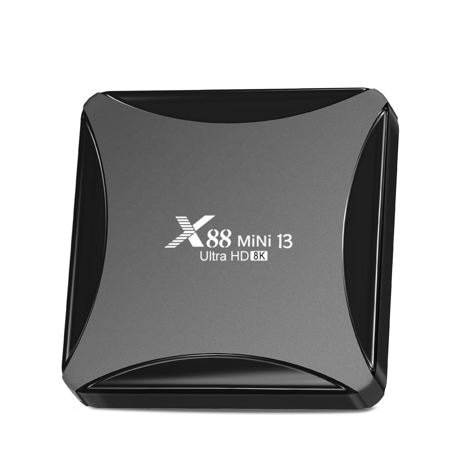 X88 Mini 13 RK3528 Android 13.0 Set Top Box 2.4G 5G Dual WIFI Support 4K 8K Smart TV BOX
