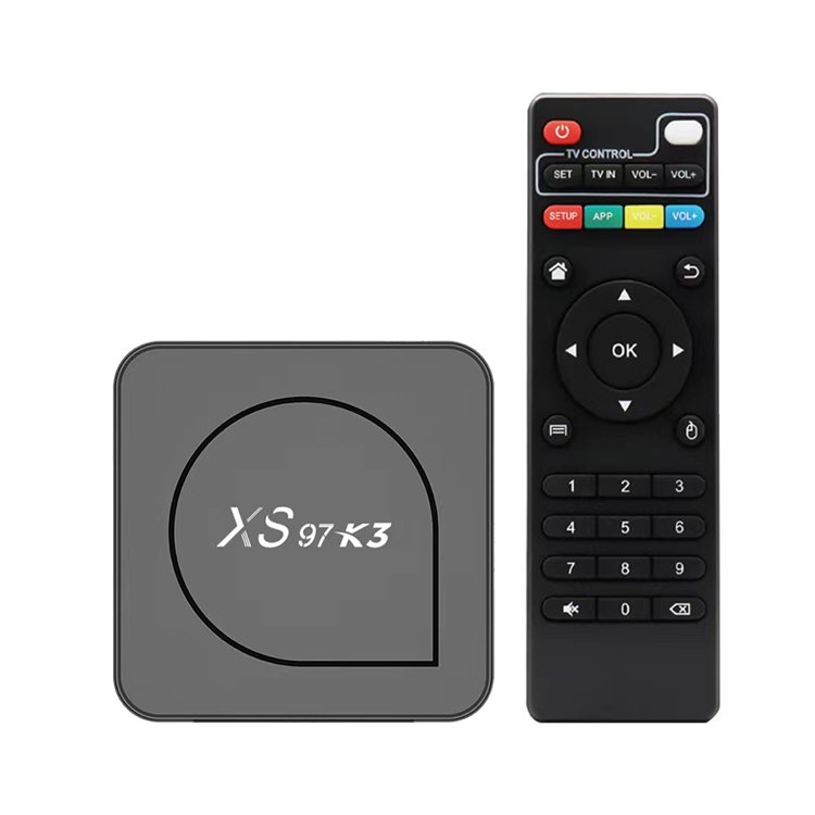 2024 New Tv Box Android 10 XS97 K3 H313 with Remote Controller 5G Dual Wifi 4k 1GB 8GB Xs97k3 smart tv android box Set-Top Box