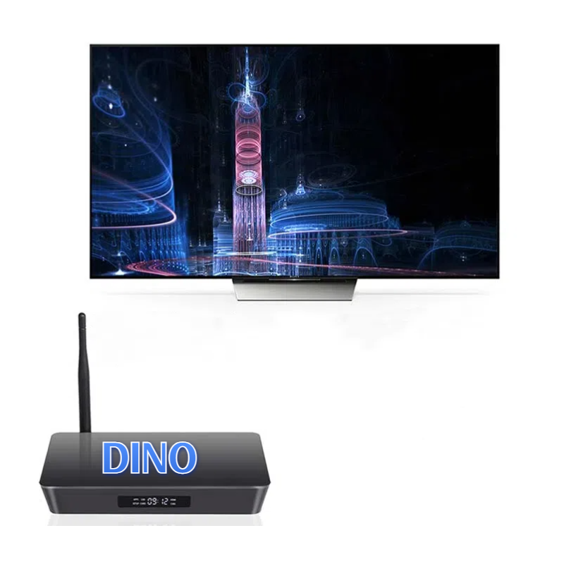 DINO Android 9.0 TV 4K Internet Set Top TV Box Allwinner H313 Quad Core Support Multi Languages 4G DDR4