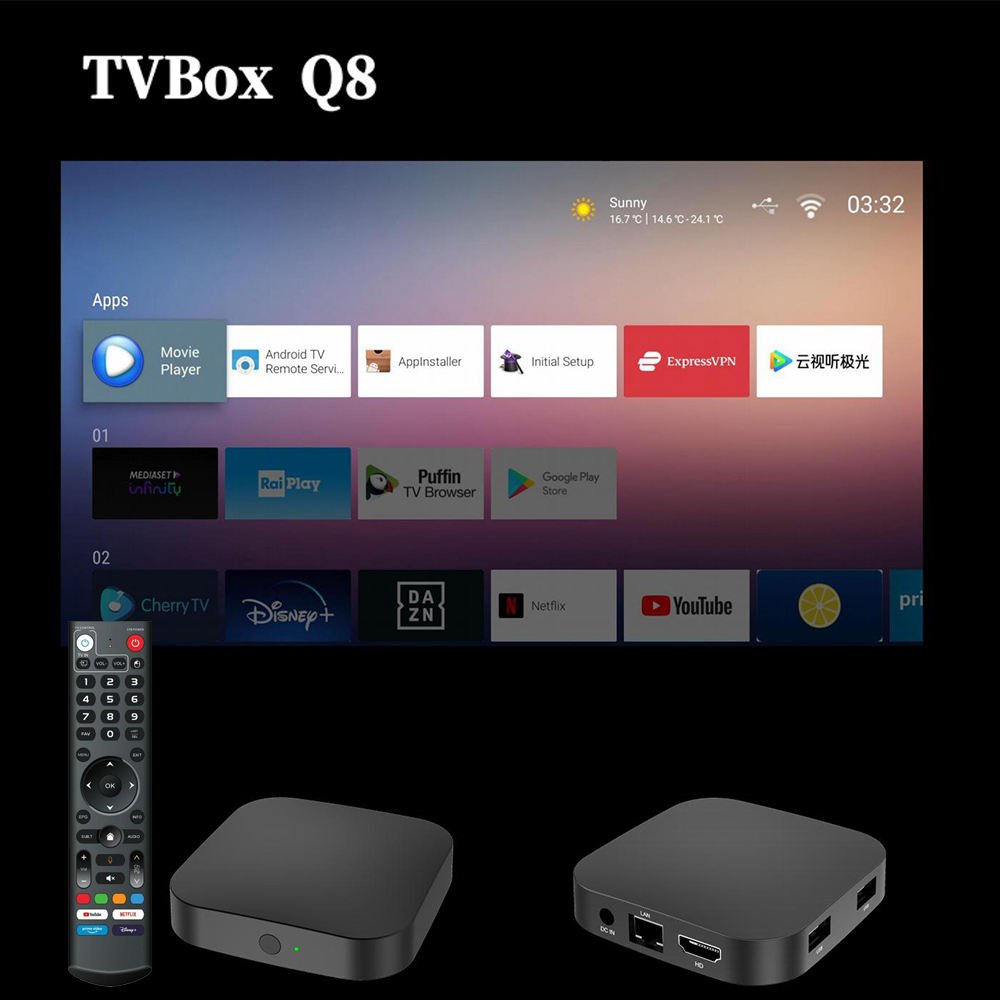 BOXPUT 2024 with Google Tv 4k Support Android 11 Iptv 4k Iatv Stick TV Box FREE Smart Tv 4k Quad Core Chromecast
