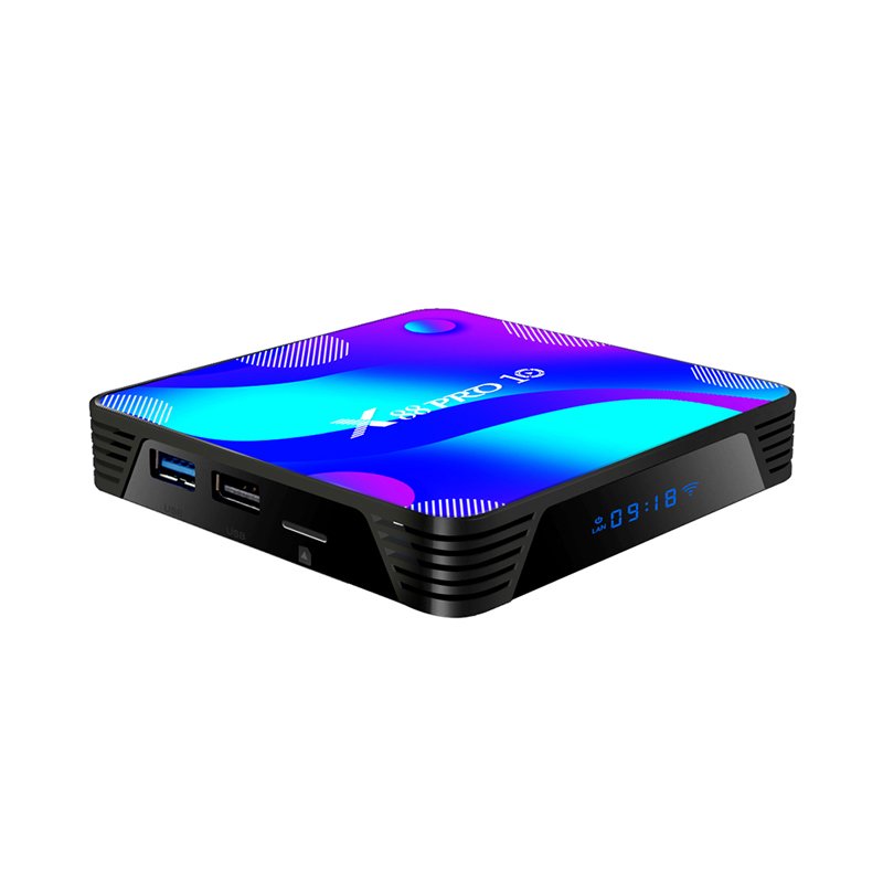 Android TV Box X88PRO10 Andoriod 10 Set Top Box 2.4G/5G Dual-band Wifi 802.11 a/b/g/n RK3318 Quad-Core 64 bit Corte-x-A53
