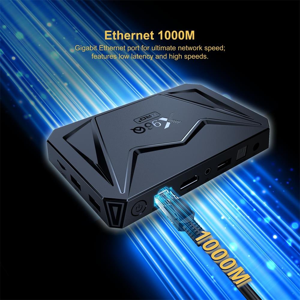2024 New X96Q PRO + Android 14 Tv Box Allwinner H728 8K 2.4G 5G Dual Wifi 6 Bt 2/4G 16/32G Octa Core Set Top Box X96Q Pro Plus