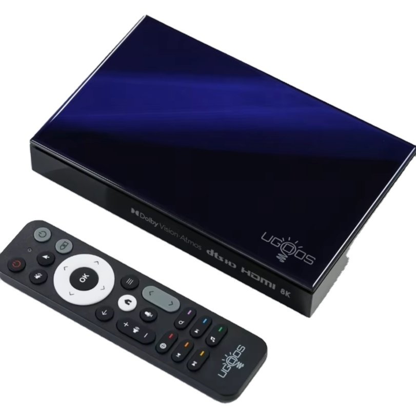 CLYTTE Ugoos SK1 Android 11.0 TV Box 8GB RAM 128GB ROM Amlogic S928X-K 2.4G/5G Dual WiFi BT5.2 Support 4K HDR Set Top tv Box