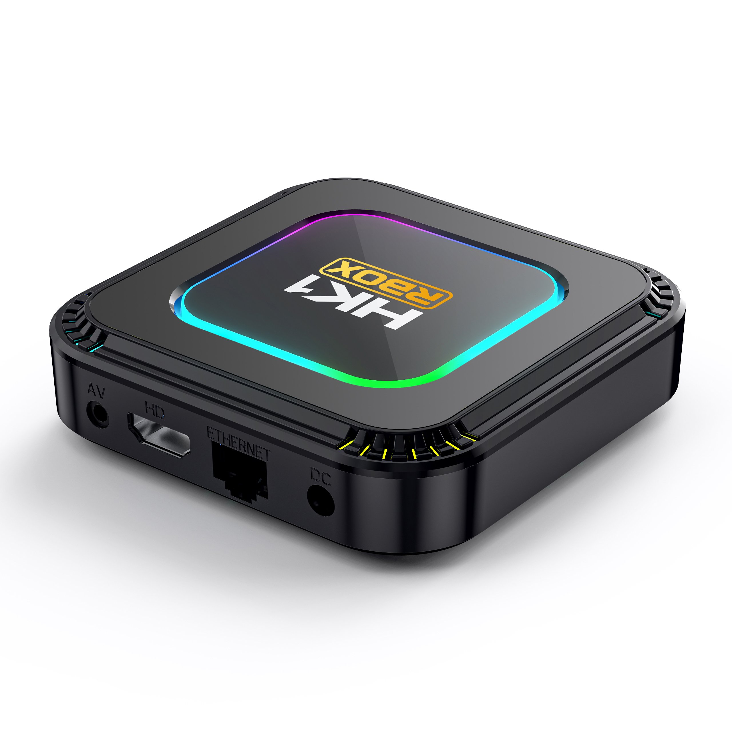 2023 HK1 RBOX K8 Android 13.0 TV Box RK3528 2.4G/5G WiFi 6 H.265 HEVC Support 8K 4K WiFi 6 HDR 10+ 100M LAN Set Top Box