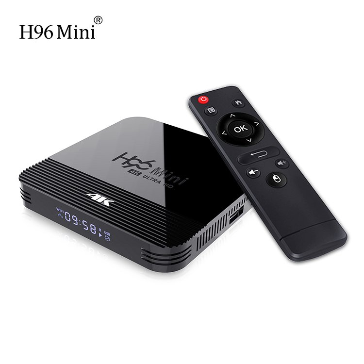 Cheapest H96 MINI H8 Android 9.0 Tv box 2G+16G RK3228A Dual WIFI 4k BT 4.0 1GB 8GB digital display smart tv box