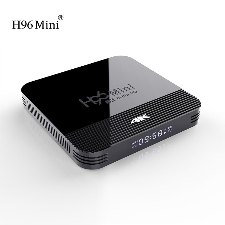Cheapest H96 MINI H8 Android 9.0 Tv box 2G+16G RK3228A Dual WIFI 4k BT 4.0 1GB 8GB digital display smart tv box