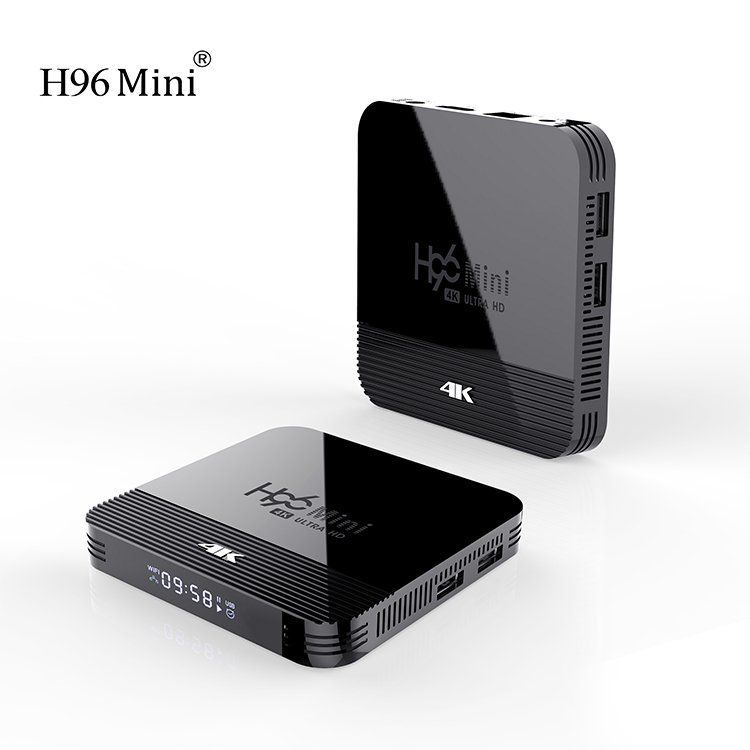 Cheapest H96 MINI H8 Android 9.0 Tv box 2G+16G RK3228A Dual WIFI 4k BT 4.0 1GB 8GB digital display smart tv box