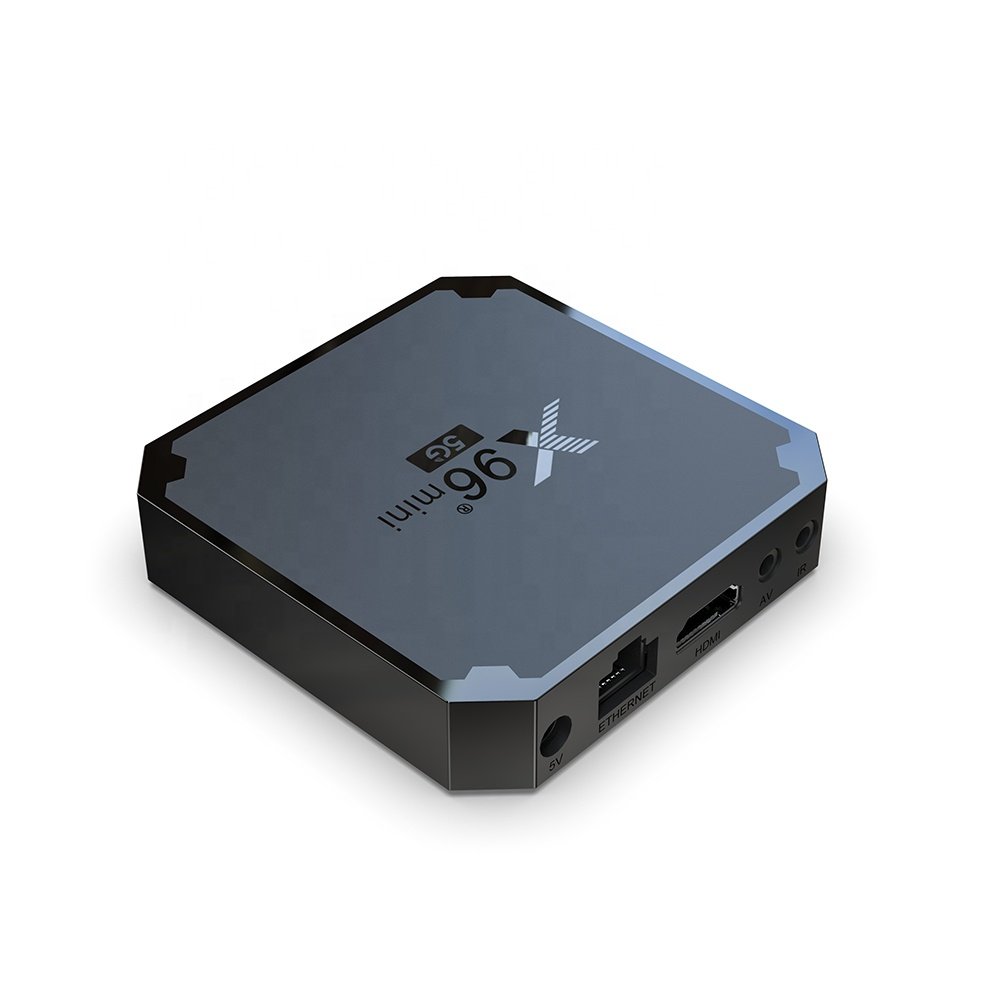 OEM tv decoders x96 mini 5G Amlogic S905W4 1GB 8GB 2GB 16G RAM ROM HDR Quad core Dual Wifi 4k 3d Display Android 9.0 Set Top Box