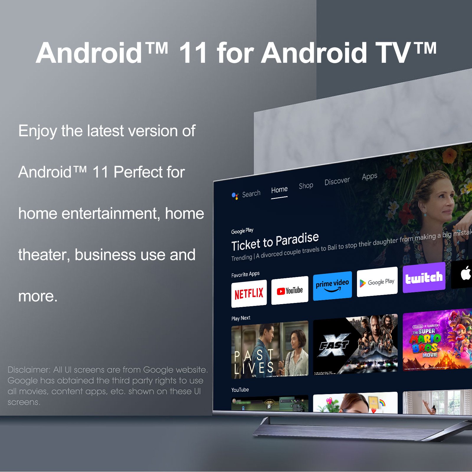 HAKO Pro Android 11 OS Amlogic S905Y4 OTT Google Smart TV Box Certifications Set 2GB 16GB 4K HDR 10 AV1 FREE Quad Core ATV