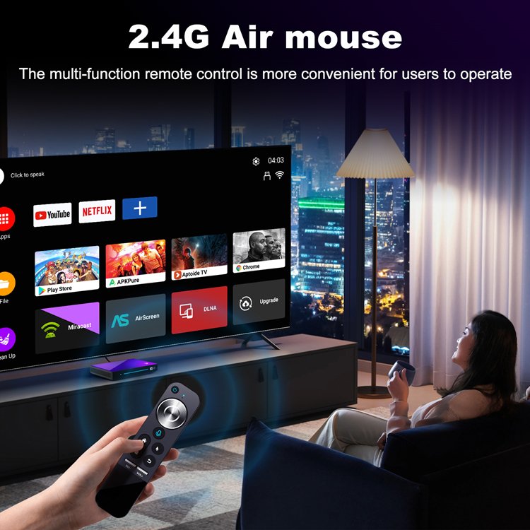 2024 new Tv box Android 14 H96 MAX M9 RK3576 8GB 128GB 1000M USB3.0 Wifi 6 BT 8K AV1 Remote Control Media Player Set Top Box
