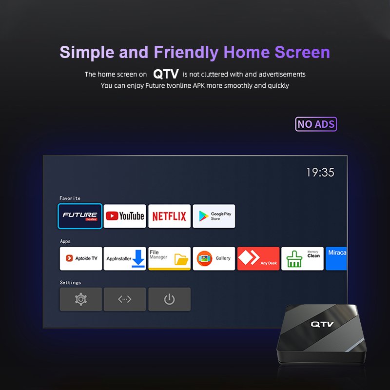 2024 New arrived QTV Android 11.0 Set top Box Wifi Free Test TV Panel Reseller SE2 TV BOX S905W2 2GB RAN 16GB ROM Media Player