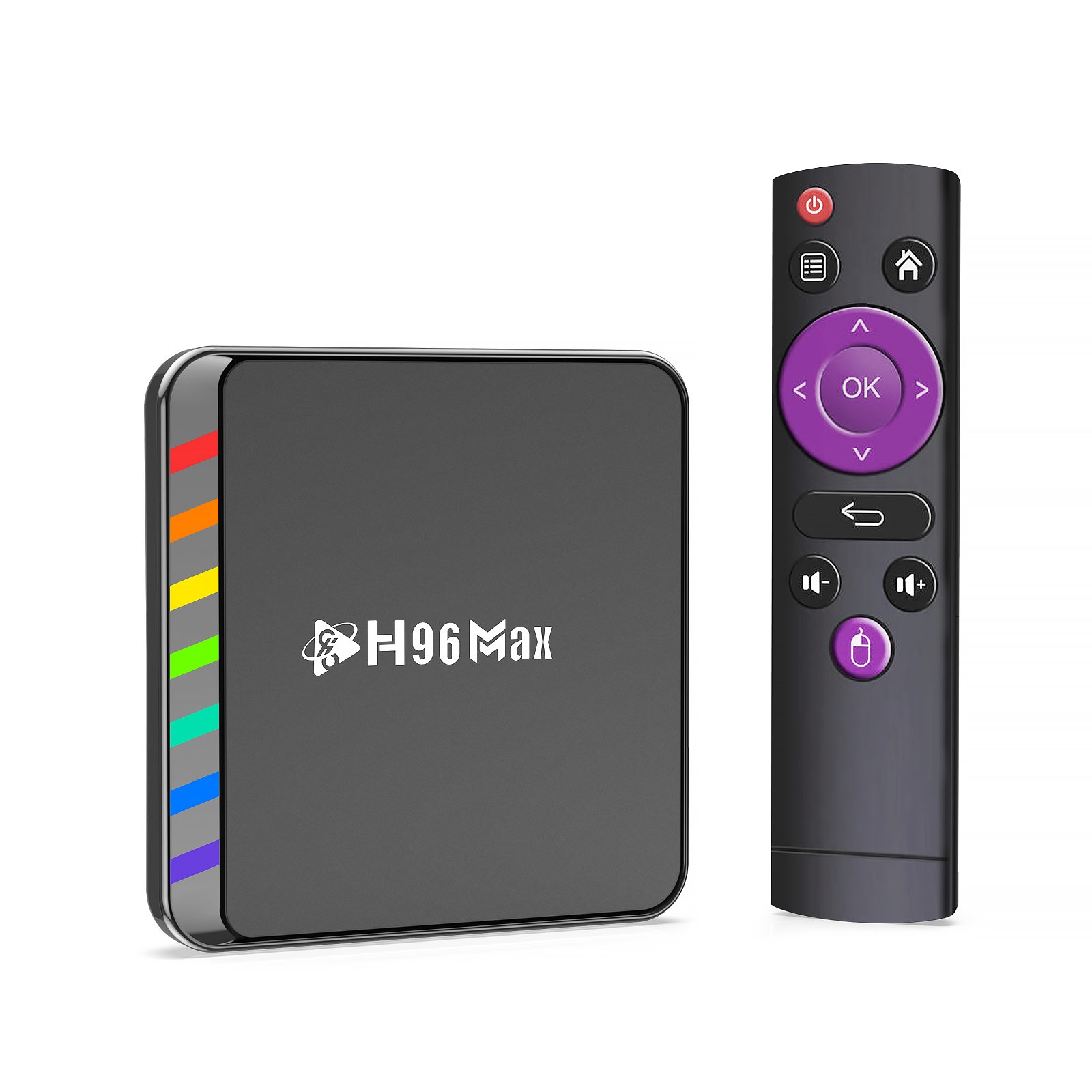 Factory Supply Cheap Price Android 11.0 OS Quad Core H96 Max W2 Set Top Box Dual Wifi Amlogic S905W2 2GB 4GB RAM Wholesale