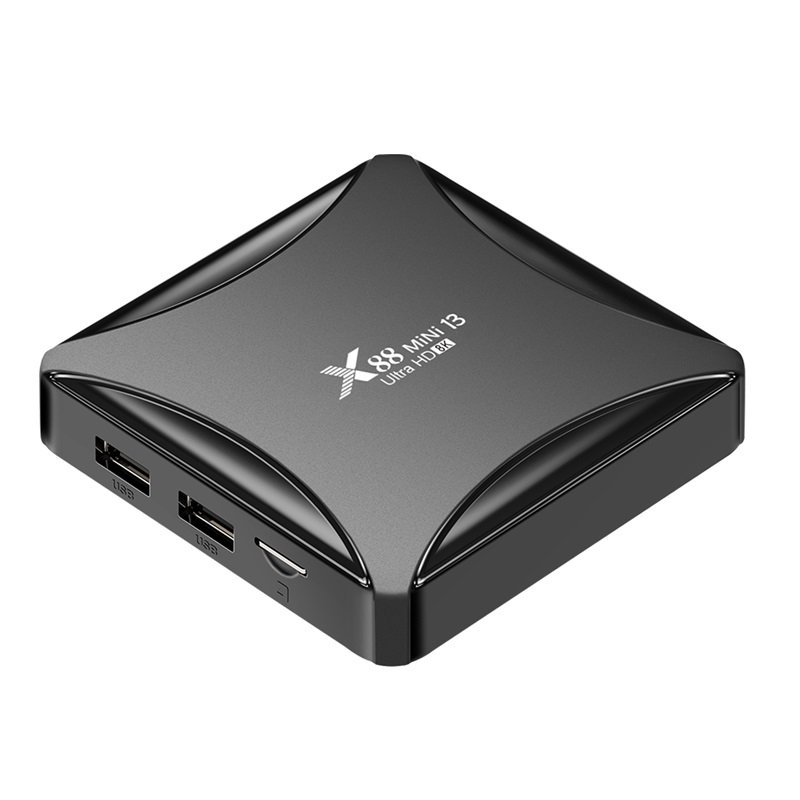 2024 New TV Box X88MINI 13 Android 13.0 Support Multilateral Language RK3528 Quad-Core 64bit Cortex-A53 Mali 450 MP2