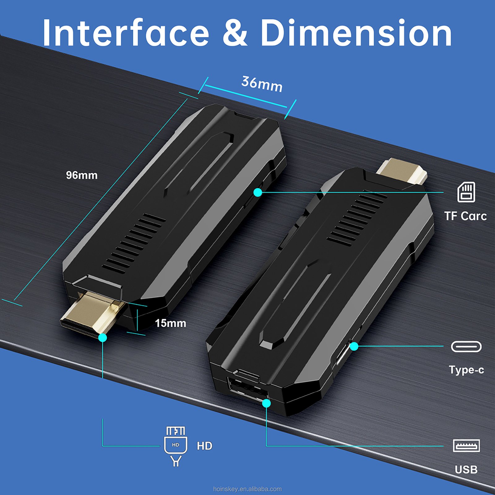 iATV Stick R3 8K Android 13 Quad Core RK3528 TV Stick Voice Remote Control 2GB/16GB Smart TV Box 4K Set Top Box Fire TV Stick