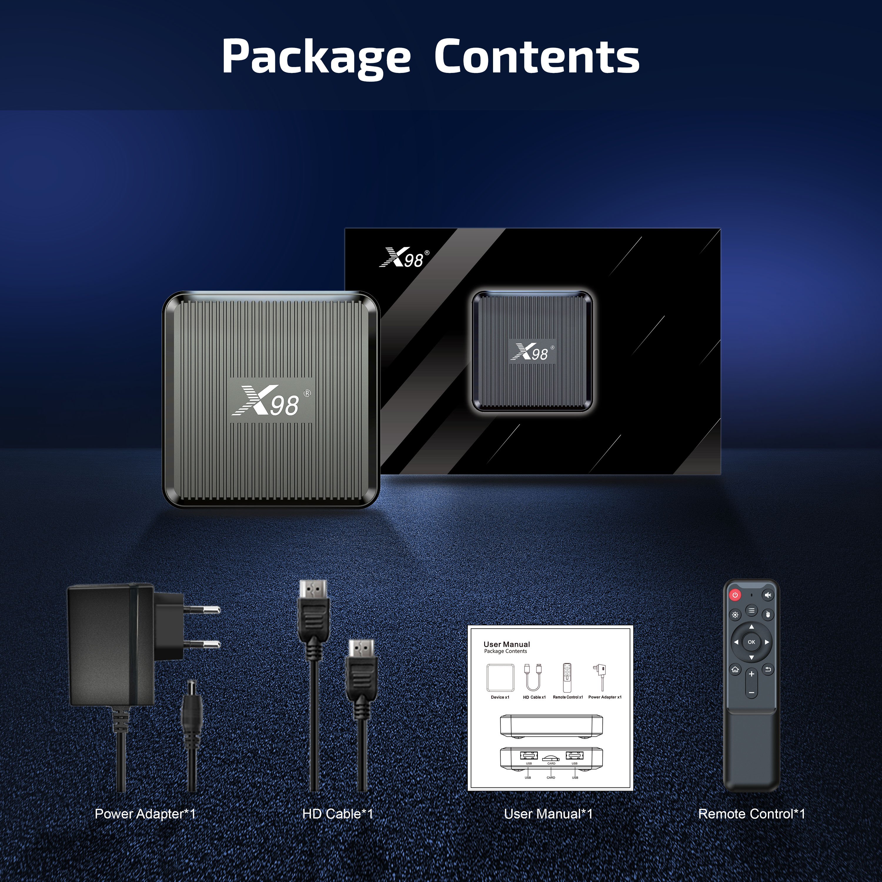 SZIMO Newest X98Q Amlogic S905W2 4K TV Box Quad Core Dual Wifi Set Top Box Media Player Smart TV Box Android 11 X98Q