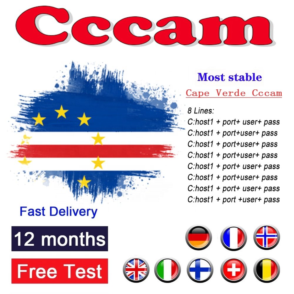 Best Europe Cccam Slovakia 6 7 8 Lines 1 Year Cccam Cline For Poland Germany icam oscam egygold For Satellite TV Receiver DVB-S2