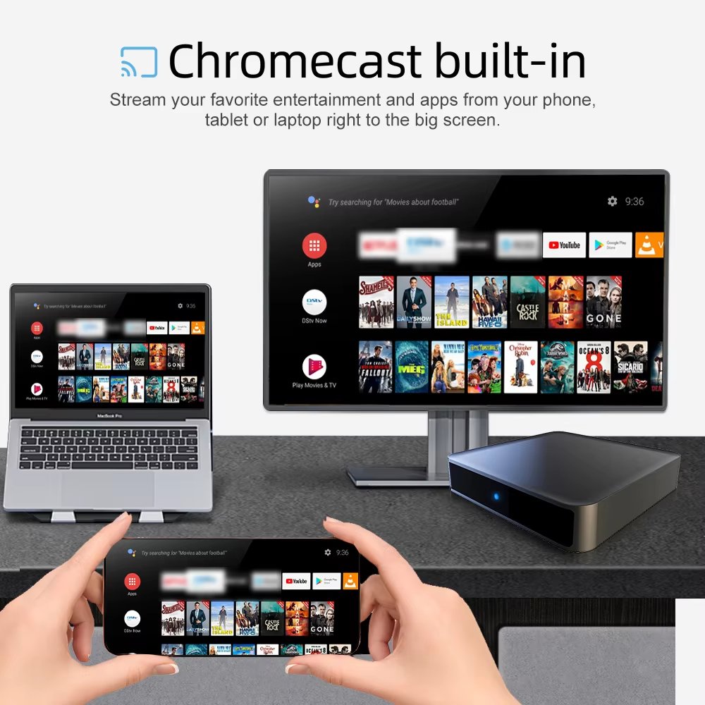 Dcolor GD2 Android 12 2.4G/5G WIFI LPDDR4 2GB RAM EMMC 32GB ROM ARM Quad Core Android tv boxwith Amlogic Y4-B