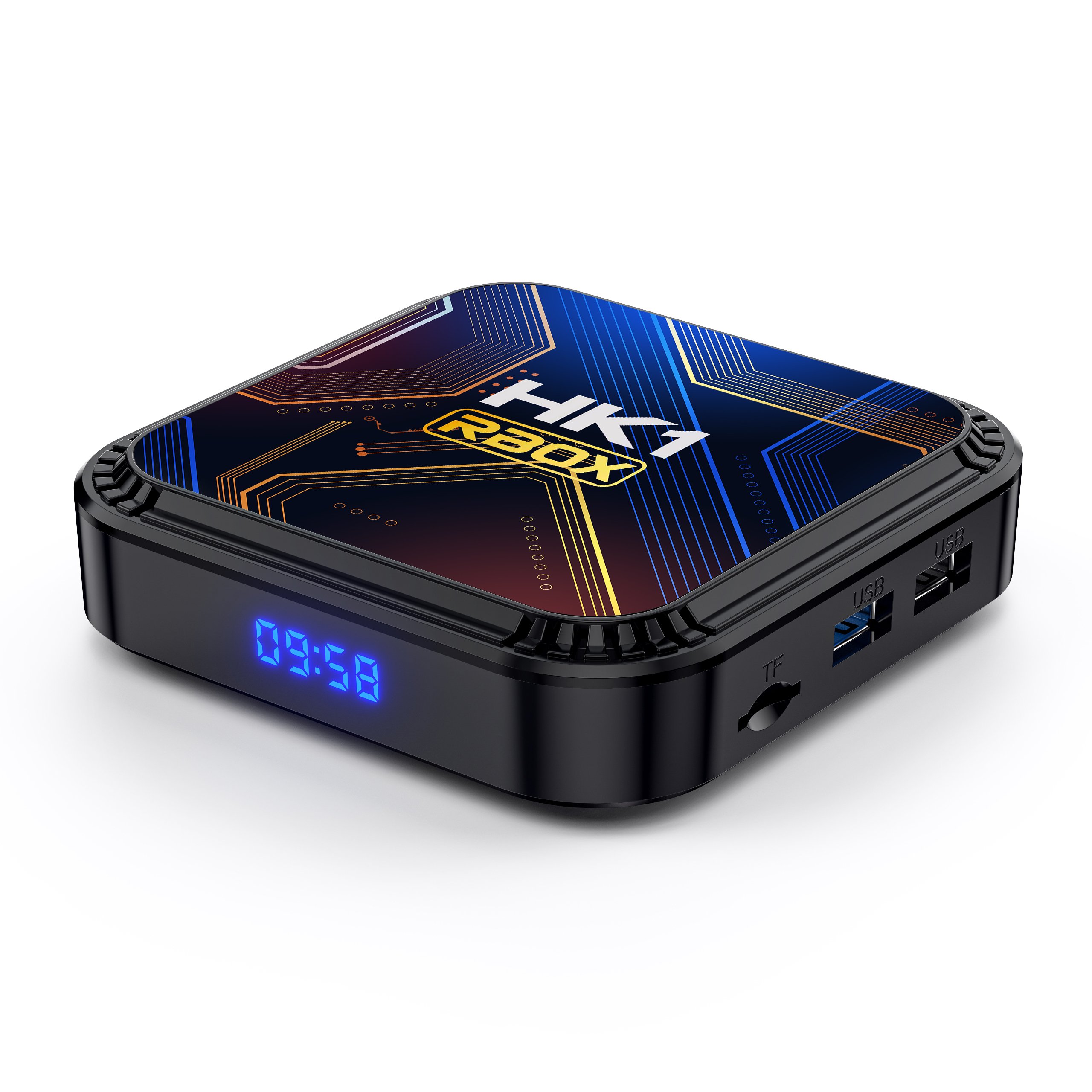 Factory HK1 RBOX K8S 4+64GB 8K network set-top box RK3528 Android 13 TV box