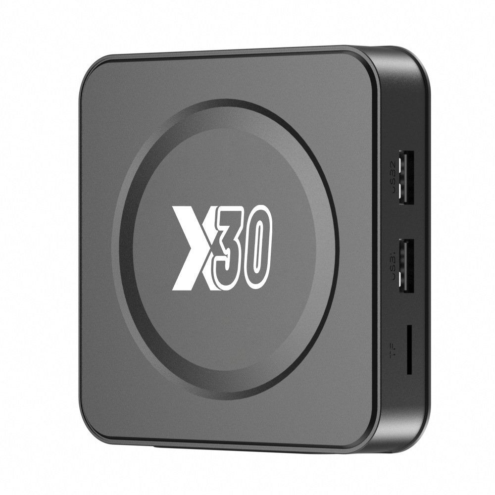 X30 Android 12 TV Box Allwinner H618 2GB 16GB WiFi6 BT5.4 Ultra HD 8K Dual-band 2.4/5G MediaPlayer Set Top Box