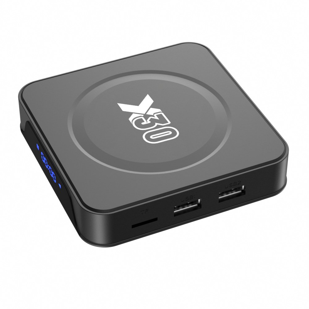 X30 Android 12 TV Box Allwinner H618 2GB 16GB WiFi6 BT5.4 Ultra HD 8K Dual-band 2.4/5G MediaPlayer Set Top Box