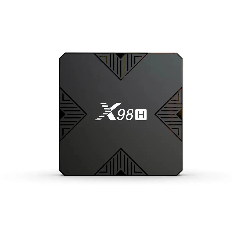 Android 12.0 TV Box Allwinner H618 X98h PRO Smart TV Box 2GB 16GB 4GB 32GB Bt 5. X 1000m LAN X98h PRO Set Top Box