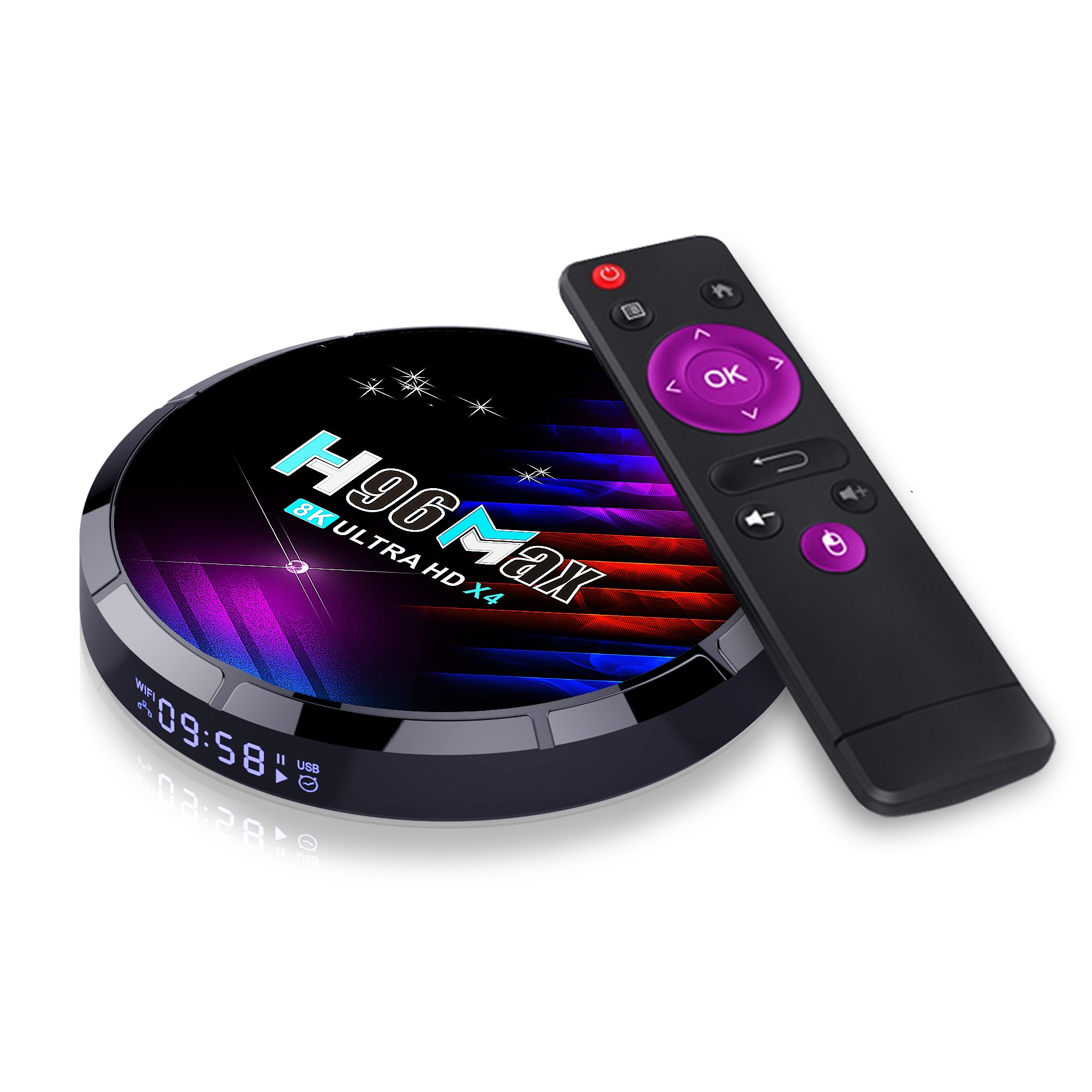 hot selling box tv android 5g Wifi Smart Tv Box H96max RK3528 set top box h96MAX