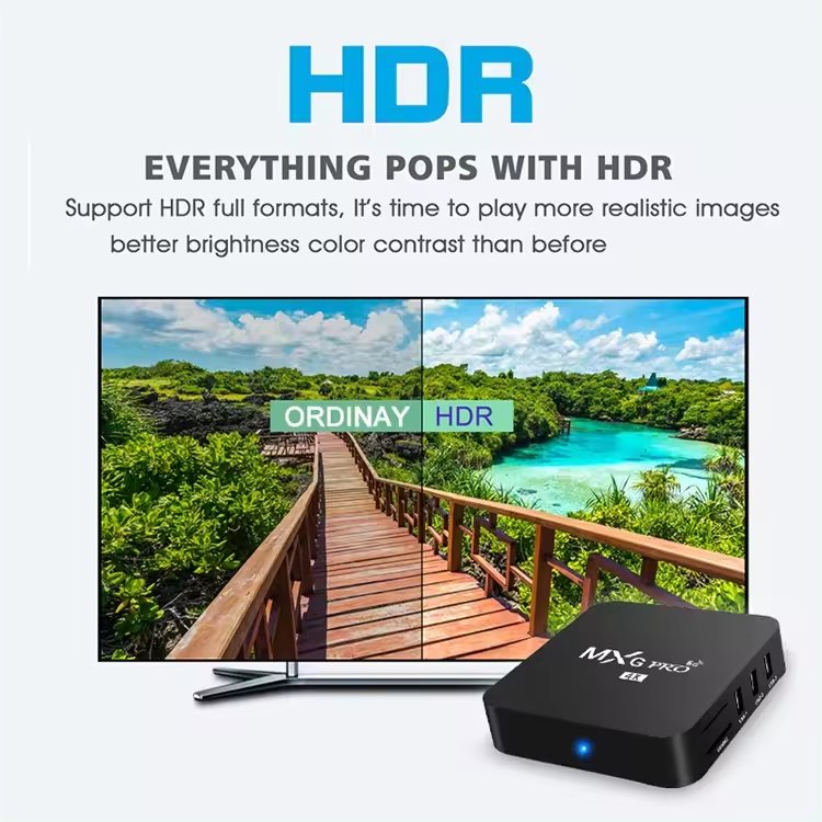 Hot MXQPRO 5G Rockchip rk3128 4K Android tv box smart tv box 4k Smart Direct supply Media Player High Resolution TV BOX