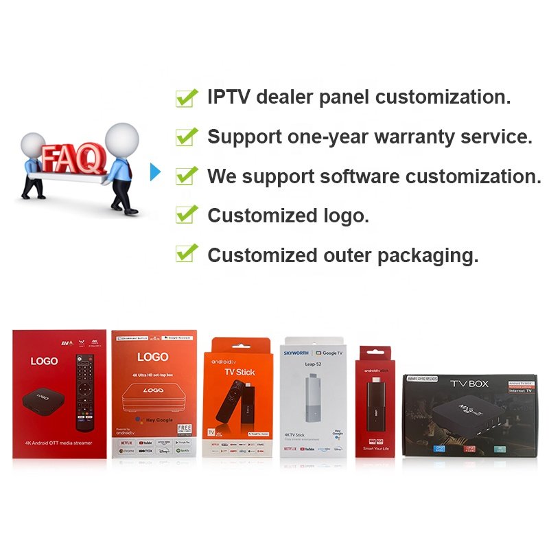 New Android 11 Amlogic S905Y4 4GB 32GB 4K Android TV BOX Set-top Box with IP-TV