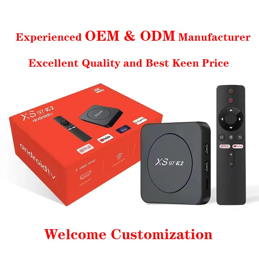 XS97 OTT TV Box 4K Allwinner H313 Set-top Box Android 10 5G Dual Wifi Tvbox 2GB 8GB Smart Tv Box Custom BT Voice Control Remote