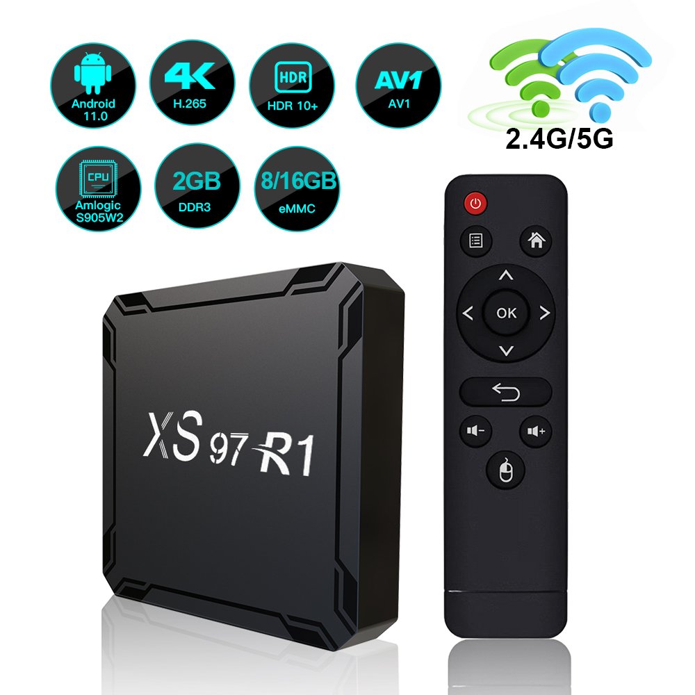Oem Odm Custom Android 10.0 Tvbox 4k Smart Ott Set Top Box Black Allwinner H313 Android Tv Box