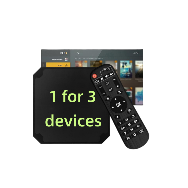 H Megaott Smart TV BOX 4K Abonnement Livego List Xtream API Amlogic S905 Quad Core Code Support Reseller Free Test Android Box