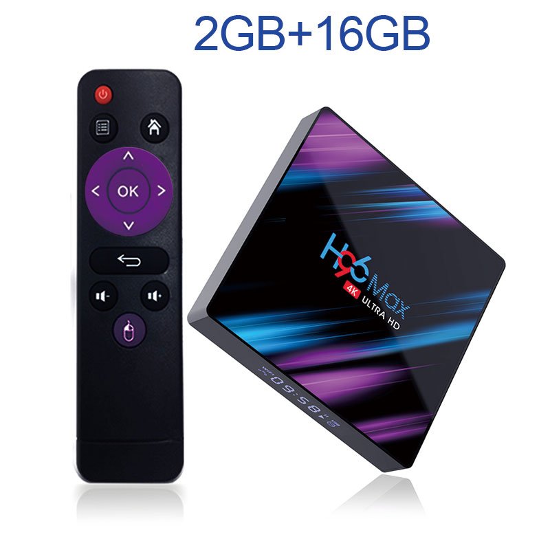 Set Top Box Smart Tvbox 4k H96max Plus 4gb 32gb 64gb 128gb Android 9.0 Rk3318 Ram Iptv Ultra Hd H96 Max Android Tv Box