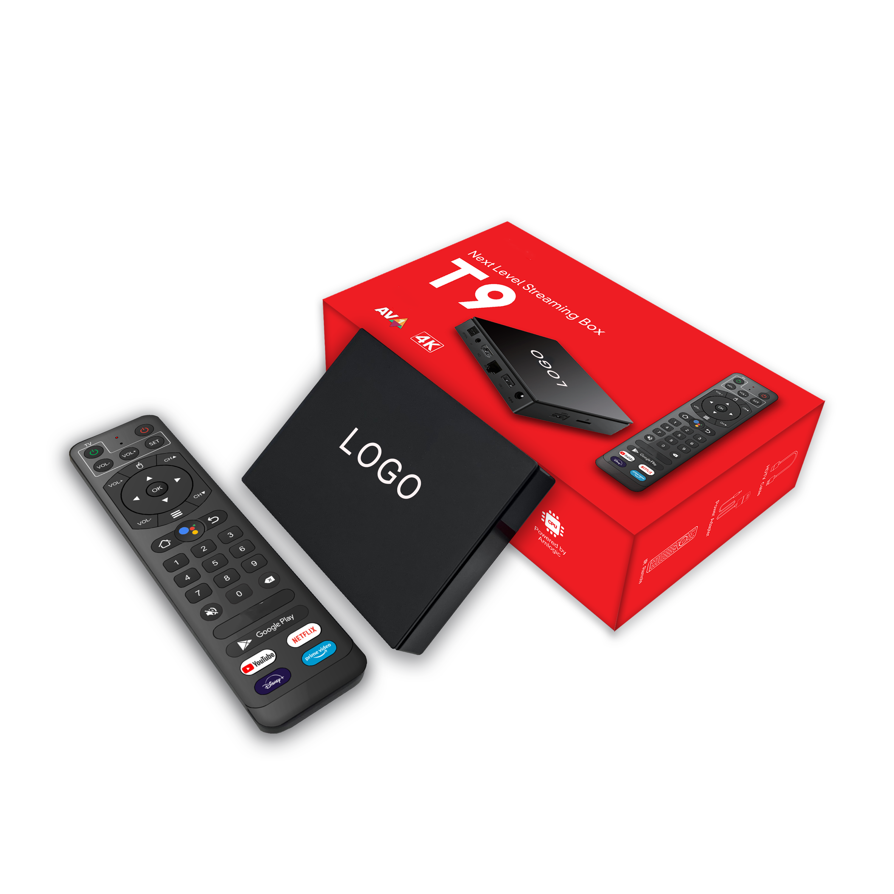 S905W2 MYTV T9 4K Android 11 TV Box IP TV Middleware Smarters 3 Player ATV WIFI2.4&5G SETTOP Good Quality 4GB+32GB can customize