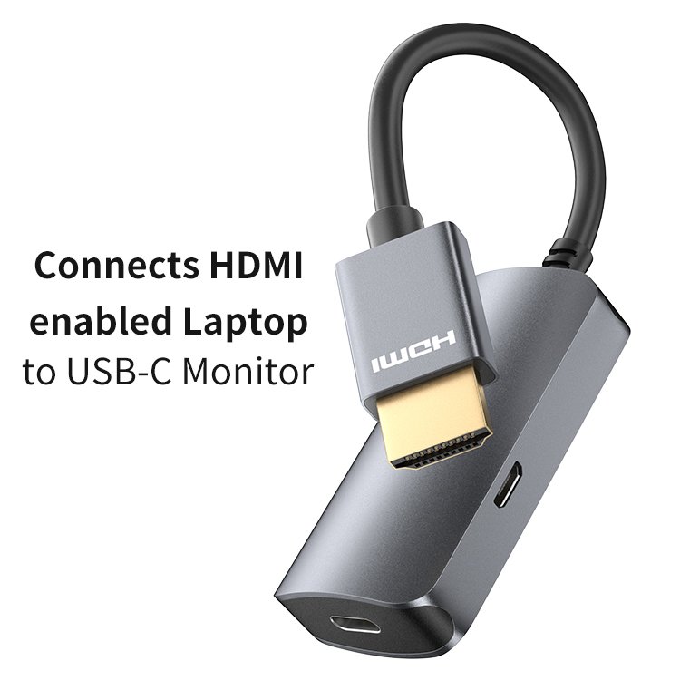 ULT-unite OEM ODM 4K 60Hz HDMI Male to USB Type C Female Converter Cable HDMI to USB C Adapter