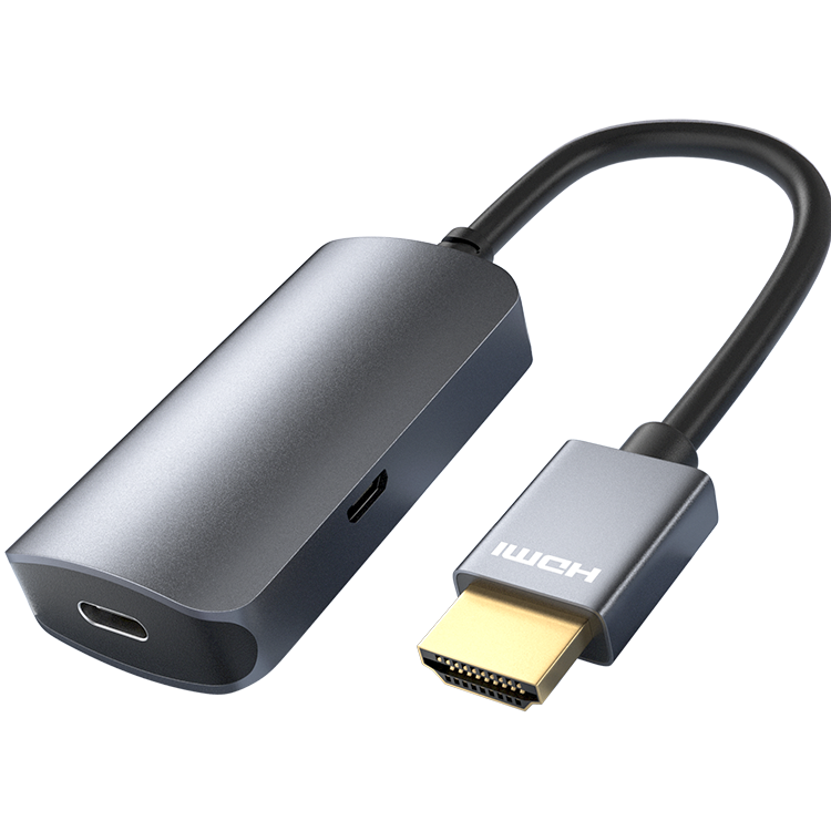 ULT-unite OEM ODM 4K 60Hz HDMI Male to USB Type C Female Converter Cable HDMI to USB C Adapter