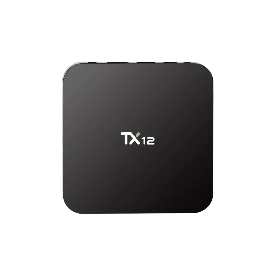 High Quality OTT TV Box 2.4G/5Ghz Wifi Strong 4K Amlogic S905Y4 TV Box Android TX12 Set Top Box Tv