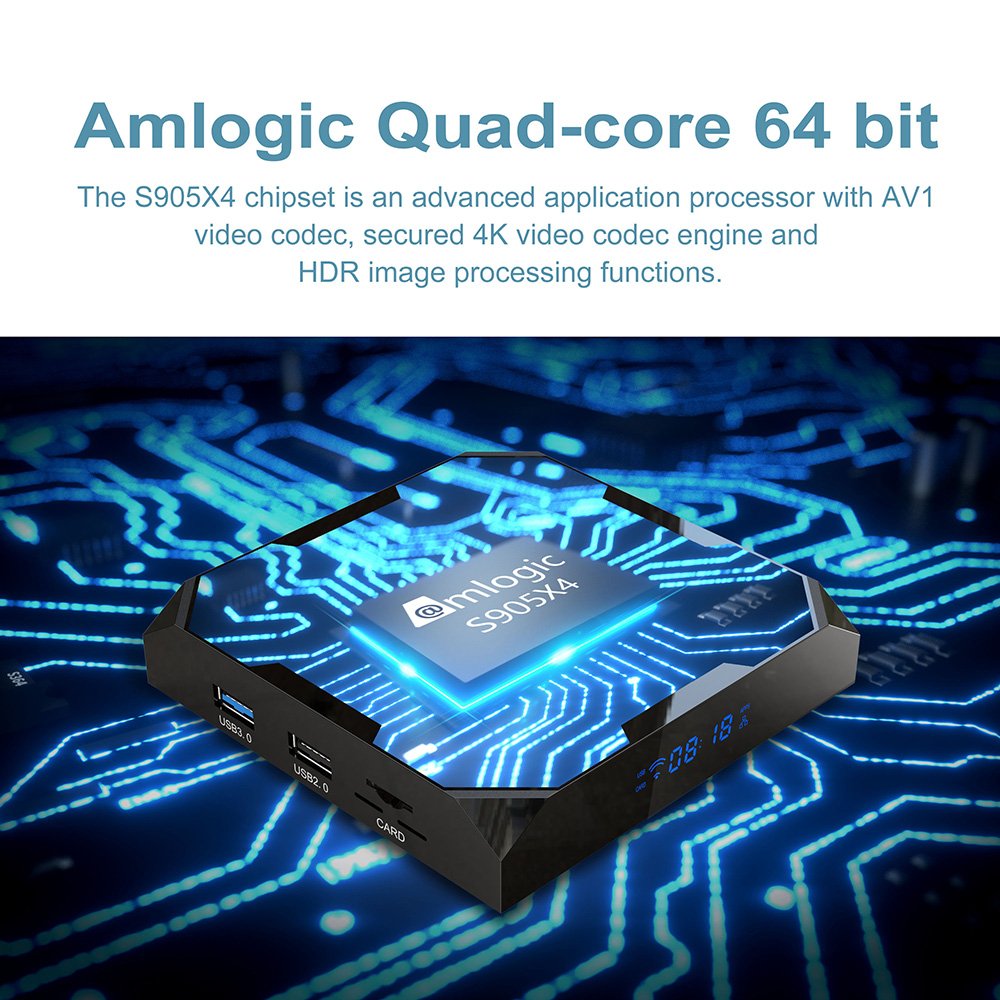X96Max+ Ultra Amlogic S905X4-Android11.0+dual Wifi+BT4.X 100M Youtube Support AV1 8K video Media Player tvbox set-top box