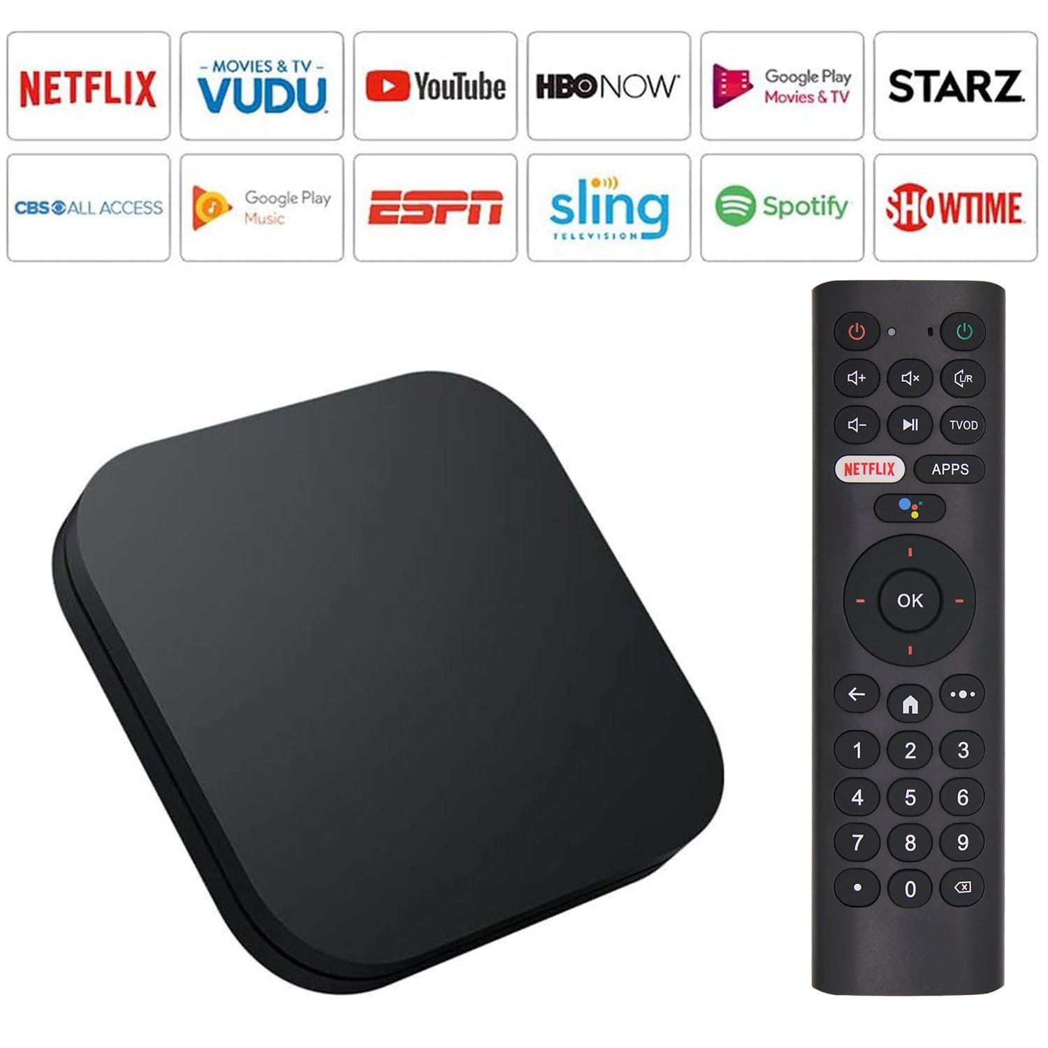 Factory Oem Odm Custom Terbaru 4K Indihome Tv Box Remote Control With Voice For Indihome Tv Box Set Top Box Indihome Remote